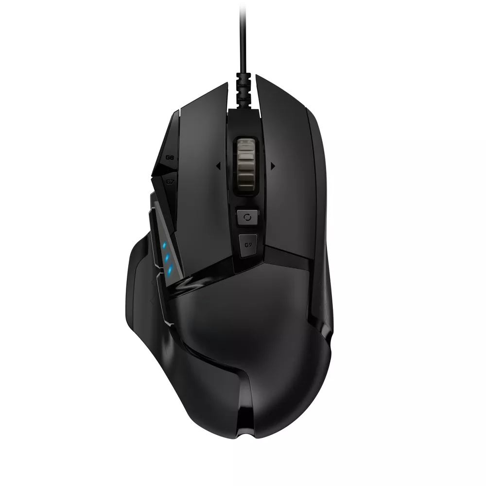 Wired Gaming Mouse with Programmable Buttons & Adjustable Weight